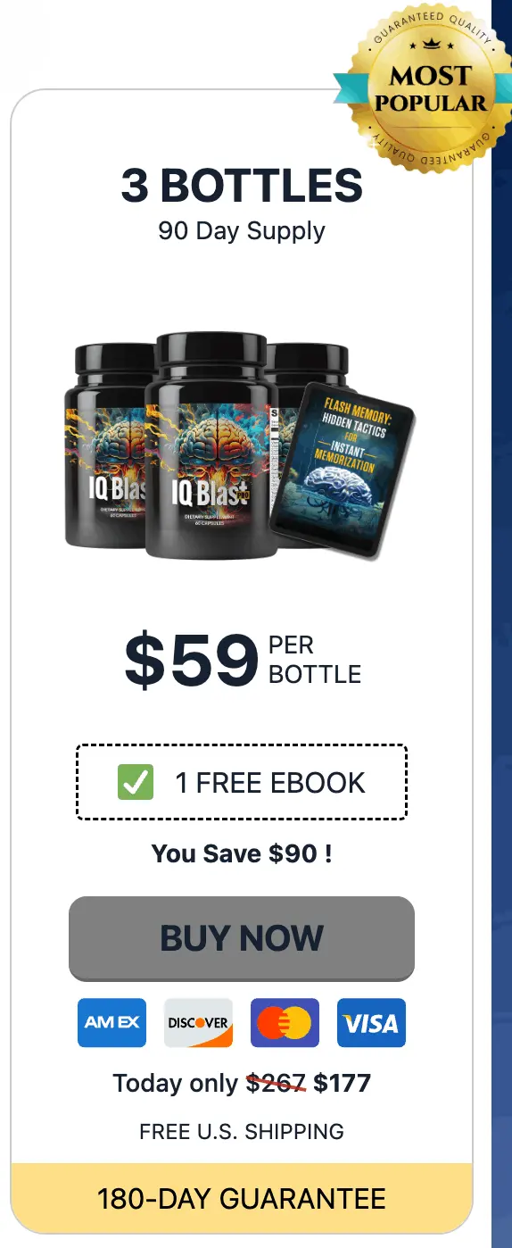 iq blast 3 bottles price